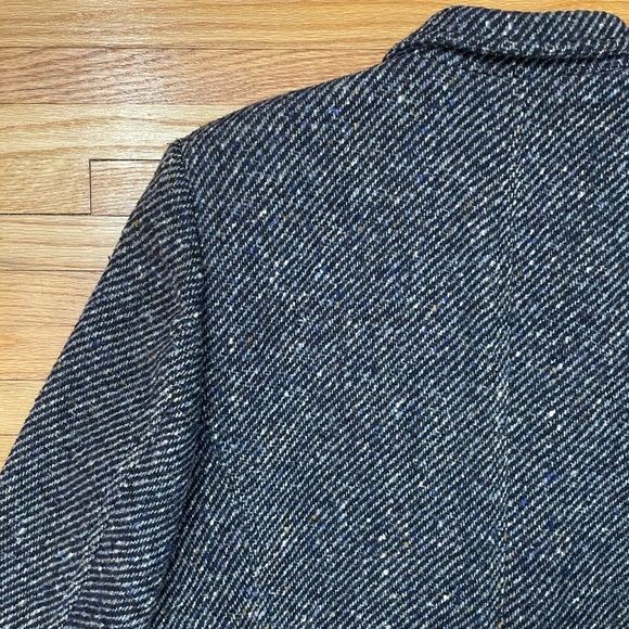 Vintage Navy Tweed Blazer - Picture 15 of 16